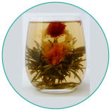 Flowering Tea No 1 in glass