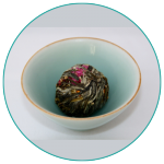 Flowering Tea No 1 dry leaf ball