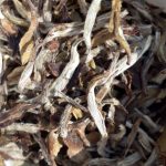 White Peony King Tea Cake Loose leaves ready for infusing