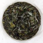 Tea For You Bai Mudan White tea cake unwrapped rear