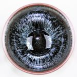 Jian Zhan 5 elements clay tea cup Metal from top