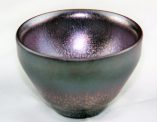 Jianzhan-fire-5a Jian Zhan 5 elements clay tea cup Fire side on