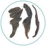 Shui Xian Water Sprite Oolong wet tea leaves