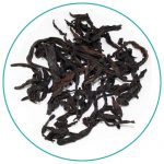Shui Xian Water Sprite Oolong dry tea leaves