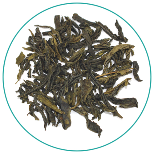 China Green Lu'An Gua Pian dry tea leaves