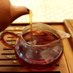 China Black Dian Hong Tea Cake liquor