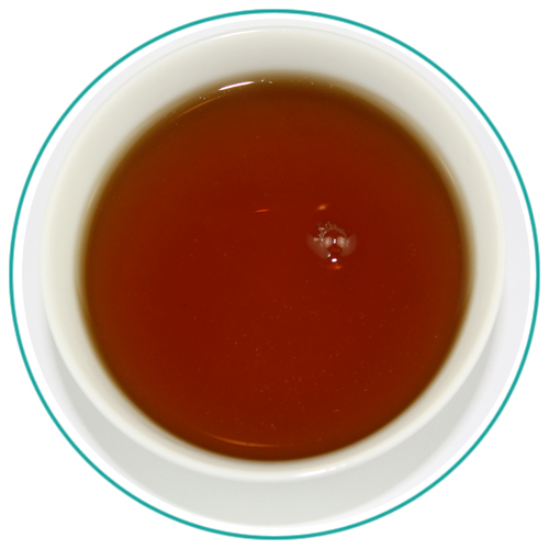 China Black Keemun Black Snail tea liquor