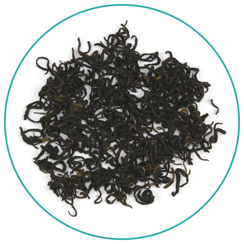 China Black Keemun Black Snail tea leaves