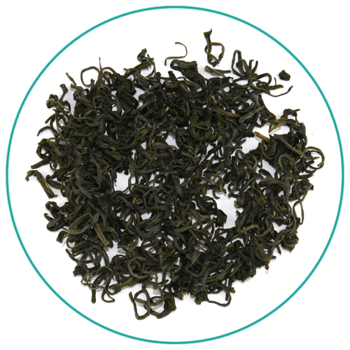 China Green Lu Shan Yun tea leaves