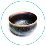 Peacock cup