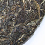 China Lincang Raw Puerh back close up