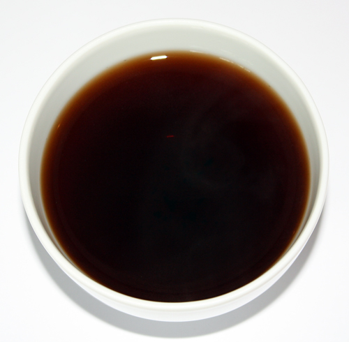 China Menghai Ripe Puerh tea liquor