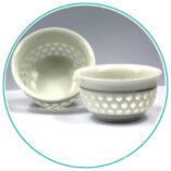 teacuptype2 Porcelain Teacups - Gold Band