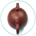 Yixing LongDan clay Teapot Vertical