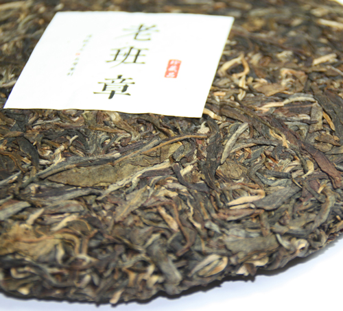 La Ban Zhang sheng puerh front