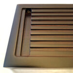 Solid wood tea table chapan water resevoir