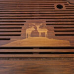 Tea Table chapan deer design motif